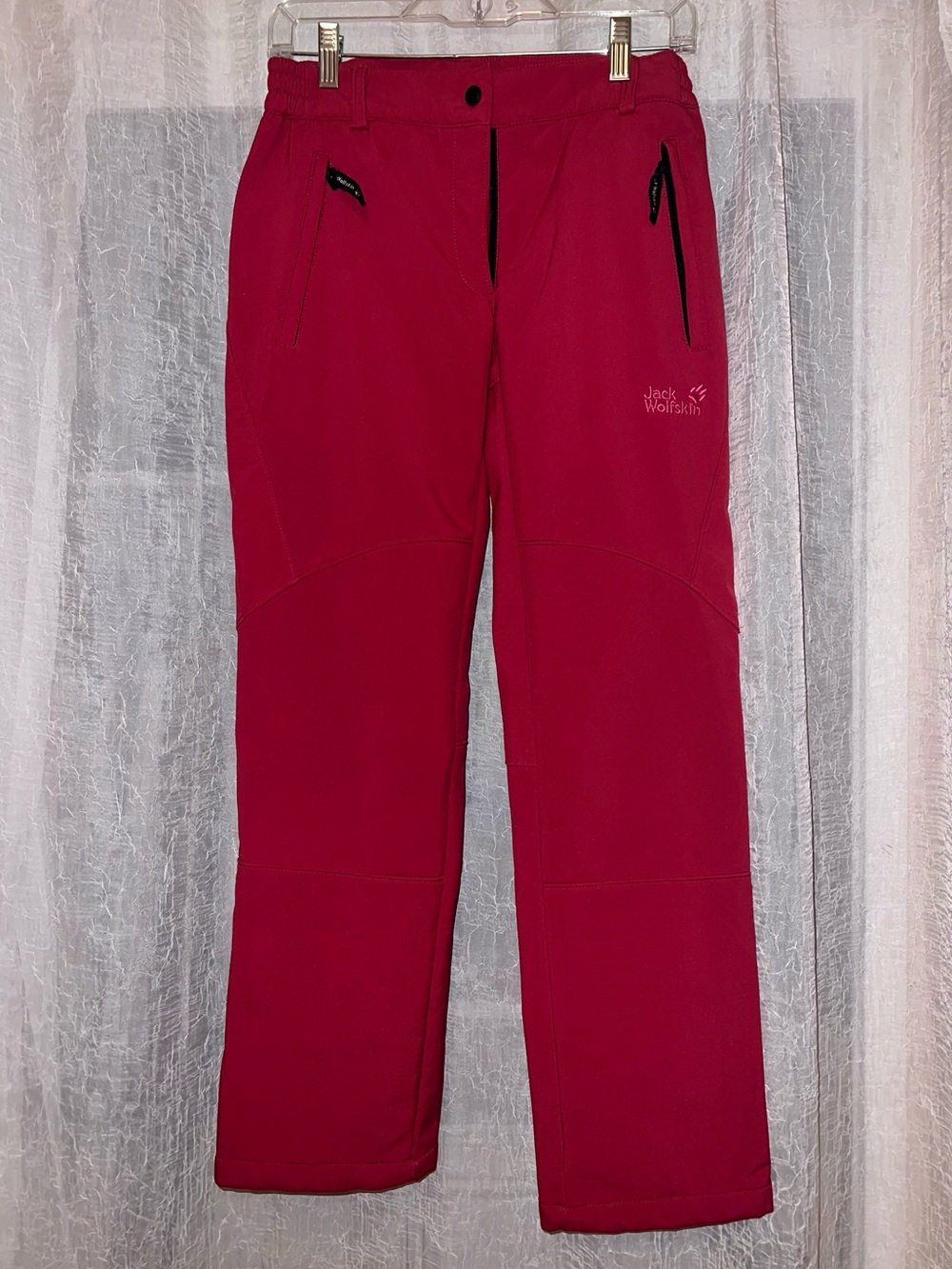 🩷Jack Wolfskin Pink Fleece Lined Outdoor Trousers
